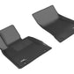 3D MAXpider 2015-2019 Genesis/Hyundai G80/Genesis Sedan Kagu 1st Row Floormat - Black L1HY06111509