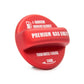 OLM Anodized Red Fuel Cap Cover - 15+ WRX / STI, 13+ FT86, 13+ Crosstrek, 14+ Forester, 12+ Impreza,