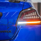 OLM Spec CR Tail Lights (Clear Lens, Black Base) - 2015-2021 Subaru WRX & STI