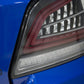 OLM Spec CR Tail Lights (Clear Lens, Black Base) - 2015-2021 Subaru WRX & STI