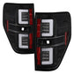 Spyder 09-14 Ford F150 V2 Light Bar LED Tail Lights - Black (ALT-YD-FF15009V2-LBLED-BK) 5084200