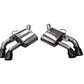 Corsa 16-20 Chevrolet Camaro SS/ZL1 6.2L V8 Black Xtreme Axle-Back Exhaust (w/ Factory NPP Valve) 14789BLK