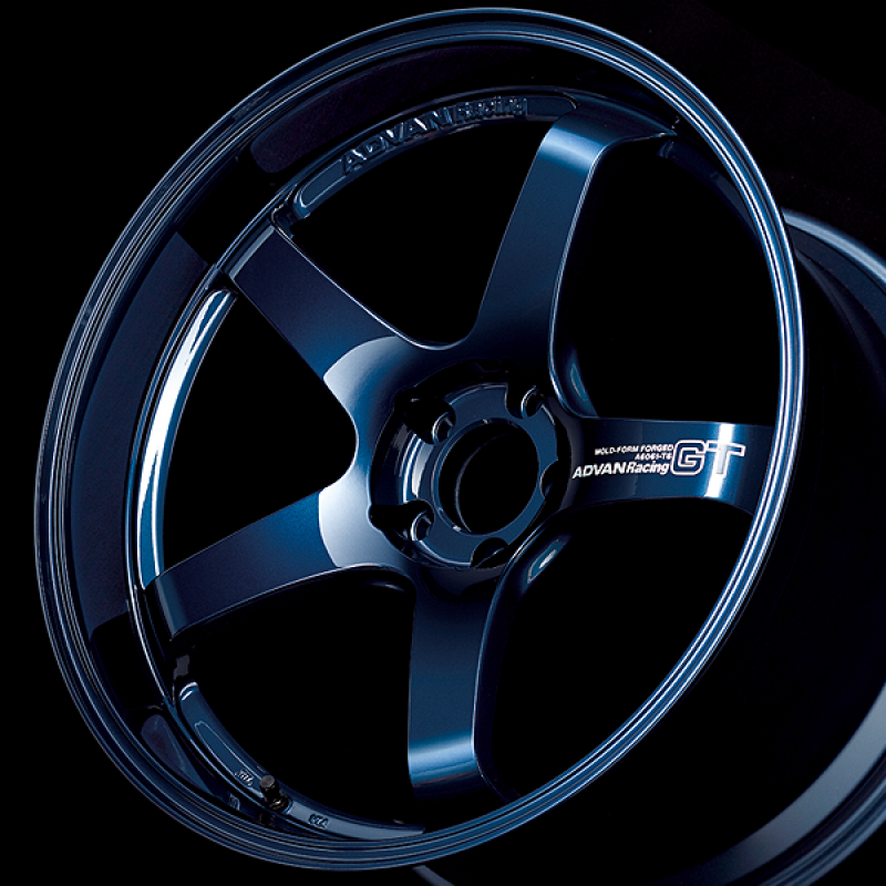 Advan GT Premium Version 19x9.5 / +50 ET / 5x114.3 / 73mm Bore / Racing Titanium Blue YAQ9J50EDP