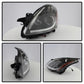 Spyder Nissan Altima 4Dr 10-12 Projector Headlights Light DRL LED Halo Blk PRO-YD-NA104D-LTDRL-BK 5076830