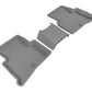 3D MAXpider 2017-2020 Kia Sportage Kagu 2nd Row Floormats - Gray L1KA04021501