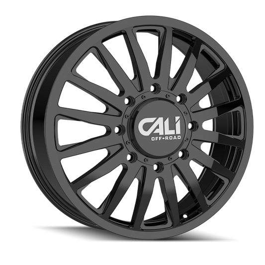 Cali Off-Road 9110D Summit Dually 20x8.25 / 8x165.1 BP / 115mm Offset / 121.3mm Hub Gls Blk Wheel 9110D-2881GBF115