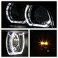 Spyder 08-10 BMW F92 3 Series Projector Headlights - LED DRL - Black (PRO-YD-BMWE9208-DRL-BK) 5085184