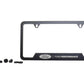 Ford Racing Stainless Steel Ford Performance License Plate Frame - Black M-1828-SS304BK