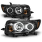 Anzo 2008-2010 Scion Xb Projector Headlights w/ Halo Black