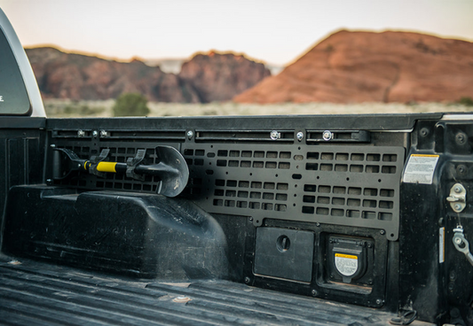 Cali Raised LED Cali Raised 05-23 Toyota Tacoma Bed Molle System For Bakflip Cover Only - Rear Panel Both Sides CR3104