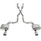 CORSA Performance Corsa 18-22 Dodge Durango SRT 392 Cat-Back 2.75in Dual Rear Exit Sport 4.5in Polished Tips 21197