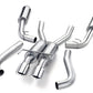 Corsa Performance 96-02 Dodge Viper GTS 8.0L V10 Polished Sport Cat-Back Exhaust w/3in