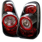 Spyder Mini Cooper 02-06/Cooper Convertibles 05-08 Euro Style Tail Lights Black ALT-YD-MC02-BK 5006240