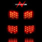 Anzo 2000-2006 Chevrolet Suburban LED Taillights Red/Clear