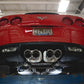 Corsa 06-13 Chevy Corvette C6 Z06 7.0L / 09-13 ZR1 6.2L Polished AxleBack Exhaust w/4.5in Twin Tips 21077
