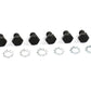 Cometic Gasket Cometic Flexplate Bolts 7/16 - 20 x 11/16in - Grade 8 With Black Oxide Finish and Lock Washers CF1007