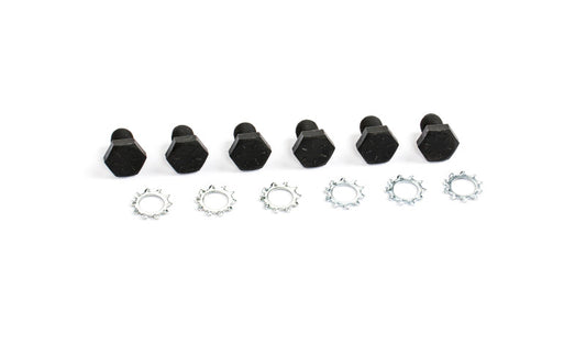 Cometic Gasket Cometic Flexplate Bolts 7/16 - 20 x 11/16in - Grade 8 With Black Oxide Finish and Lock Washers CF1007