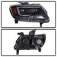 SPYDER xTune Chevy Colorado 15-17 Halogen Only Projector Headlights - DRL - Black PRO-JH-CCO04-LBDRL-BK 9039287