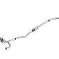 Borla 13-16 BMW 335i / 435i Atak Cat back SS 3.0in, 2.25in 3.5in Tip Single Rolled 140580