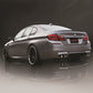 Corsa 12-13 BMW M5 F10 Polished Sport Axle-Back Exhaust 14934