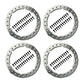 Ford Racing 17-18 / 21 F-150 Raptor (w/35in Tire) Functional Bead Lock Ring Kit - Style 1 M-1021K-BL1
