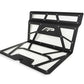Agency Power 14-18 Polaris RZR XP 1000/XP Turbo Vented Engine Cover - Matte Black/Raw Alum. Mesh AP-RZR-111-FMB-MRAW