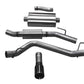 Corsa 2020 Jeep Gladiator JT 3.0in Cat-Back Single Touring Side Exit w/ 4.0in Black Tip 21062BLK