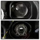 Spyder Mini Cooper 07-12 V2 Halogen Model Only Projector Headlights - Black PRO-YD-MC07V2SI-SBLB-BK 5088215