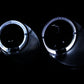 Anzo 2001-2005 Volkswagen Passat Projector Headlights w/ Halo Black