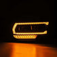 AlphaRex 19-21 Ram 2500 LUXX LED Proj Headlights Plank Style Alpha Blk w/Activ Light/Seq Signal/DRL 880549 *Discontinued