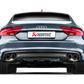 Akrapovic 13-17 Audi S6 Avant/Limousine (C7) Evolution Line Cat Back (Titanium) w/ Carbon Tips S-AU/TI/6H