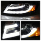 Spyder Audi A4 09-12 Projector Headlights Xenon/HID Model Only - DRL LED Blk PRO-YD-AA408-HID-DRL-BK 5080752