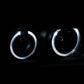 Anzo 1992-1998 BMW 3 Series E36 Projector Headlights w/ Halo Black (CCFL) G
