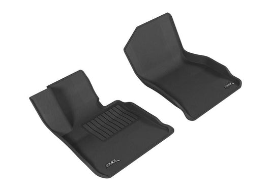 3D MAXpider 2014-2020 BMW 4 Series F32/F33/F36 Kagu 1st Row Floormat - Gray L1BM05611501