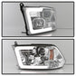 Spyder 09-16 Dodge Ram 1500 V2 Projector Headlights - Halogen - DRL - Chrome (PRO-YD-DR09V2-LBDRL-C) 5084828