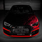 Eventuri Audi 8V Gen 2 RS3 Black Carbon Headlamp Race Duct