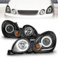Anzo 1998-2005 Lexus Gs300 Projector Headlights w/ Halo Black