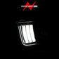 ANZO 05-09 Ford Mustang (w/Factory Halogen HL Only) Projector Headlights w/Light Bar Black Housing 121566
