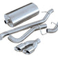 Corsa Performance 02-06 Chevrolet Tahoe 5.3L V8 Polished Sport Cat-Back Exhaust