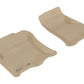3D MAXpider 2007-2010 Ford/Lincoln Expedition/Navigator Kagu 1st Row Floormat - Tan L1FR07611502