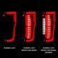 Anzo Ford F-250/350/450/550 Super Duty 17-18 L.E.D Tail Lights Black