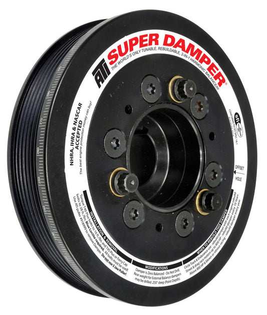 ATI Damper - 6.78in - Alum - 6 Grv - Toyota Supra - 94-98 - JZ80 - 15 Percent OD - Req gatK06077 ATI918562