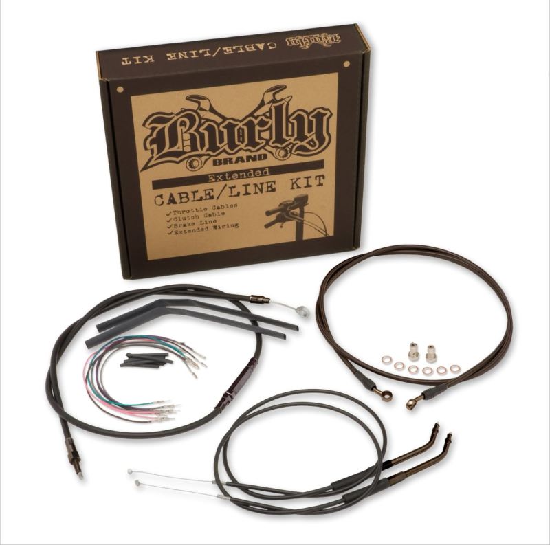 Burly Brand Control Kit 16in Ape B30-1199