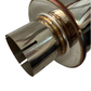 SPDZ1 LTR Race Muffler - 3" Inlet 4” Outlet