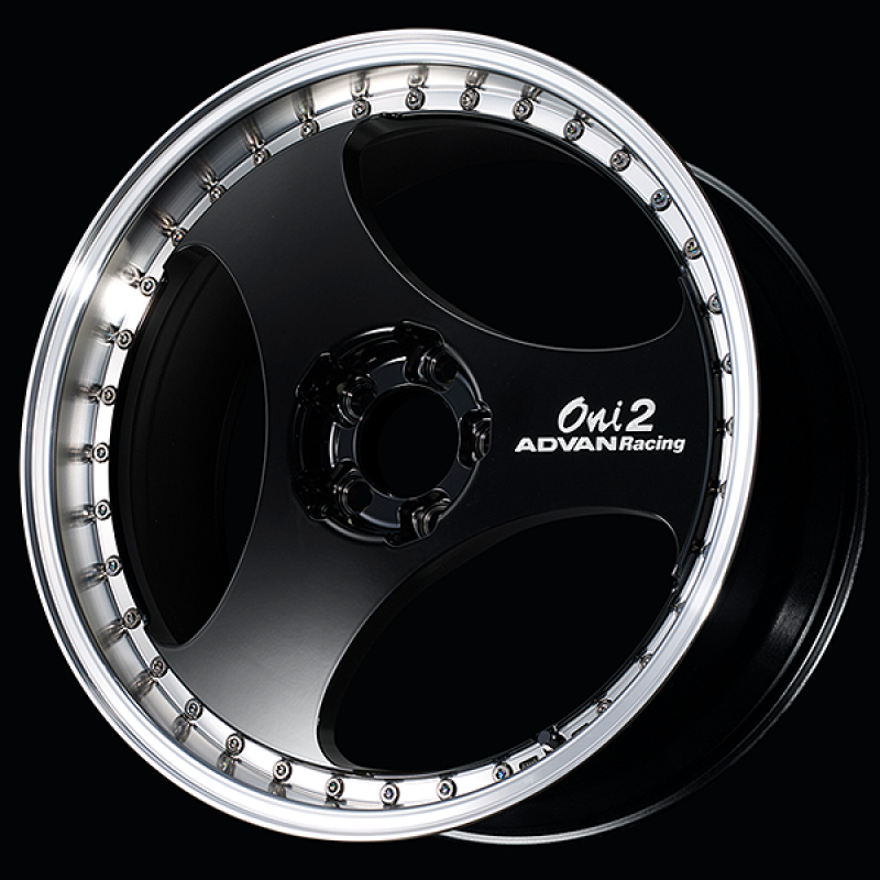 Advan ONI2 Progressive 20x10.0 / +42 Off / 5x114.3 / 73mm Bore / Machining and Racing Gloss Black YAYP0K42EBF