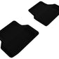 3D MAXpider 2004-2010 BMW 5 Series E60 Kagu 2nd Row Floormats - Black L1BM05021509