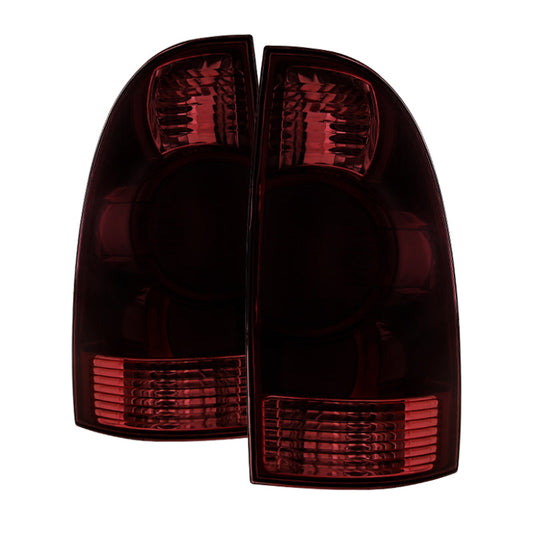 SPYDER Xtune Toyota Tacoma 05-08 OEM Style Tail Lights Red Smoked ALT-JH-TTA05-OE-RSM 9034275