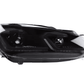 Volkswagen Golf MK6 Red, Silver, and Black Projector with Dynamic Signal LED Headlights (2009 - 2013)