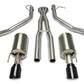 Corsa Performance 2.5" Dual Rear Exit Cat-Back Exhaust System with 4.0" Tips Sport Sound