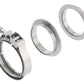 Borla Universal 3in Stainless Steel 3pc V-Band Clamp w/ Male and Female Flanges 18009